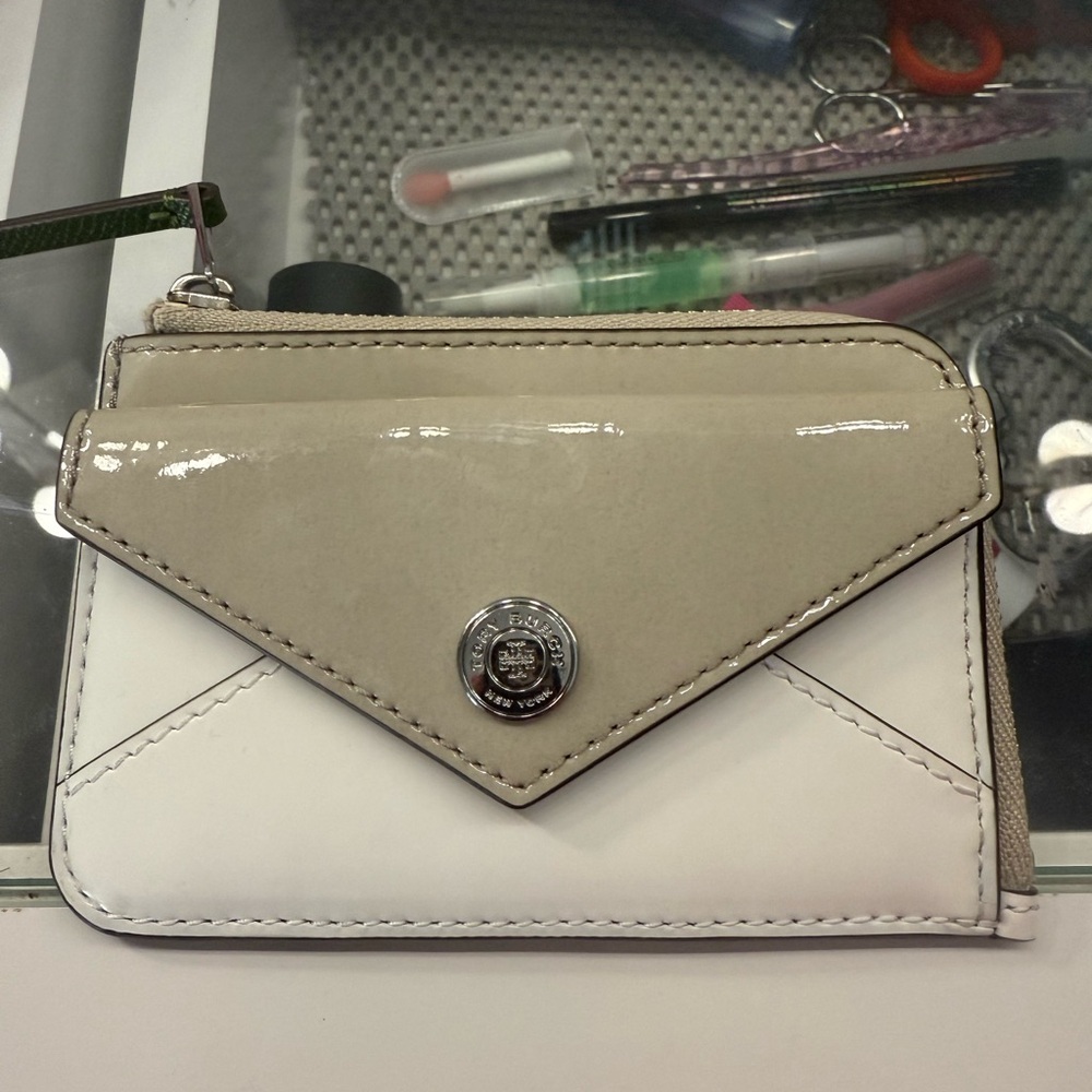 TORY BURCH Chic Two-Tone Women's Wallet